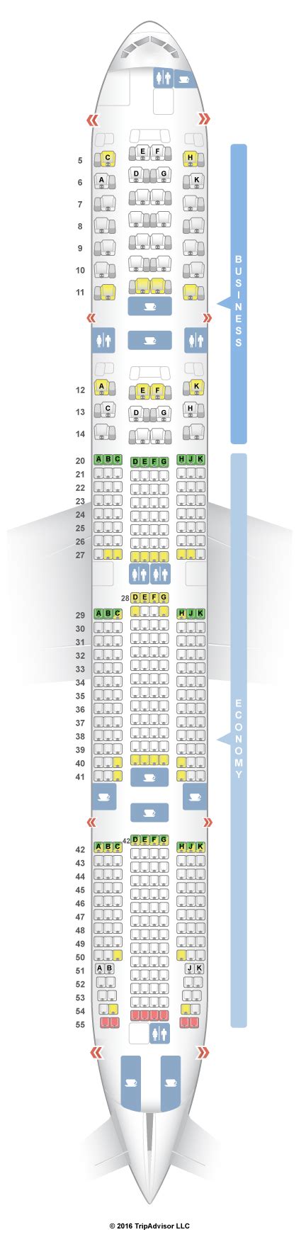 Seatguru Seat Map Etihad Boeing Er W Two Class V Seatguru My XXX Hot Girl