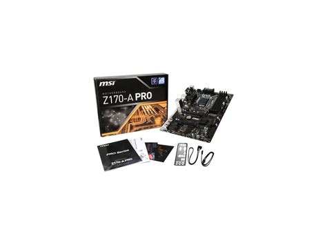 Msi Z170 A Pro Lga 1151 Atx Intel Motherboard