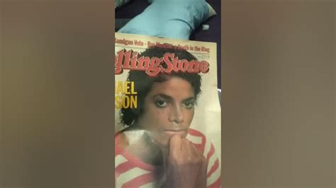 Michael Jackson Rolling Stone Magazine Unboxing And Review Youtube