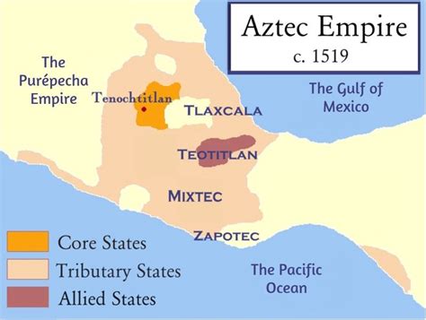 The Aztec Empire Dates Map Location And Facts