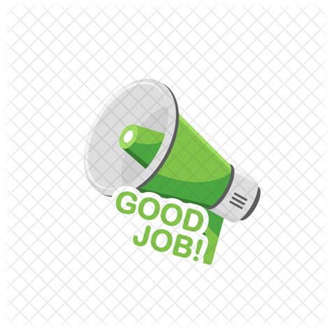 Good Job Sticker Icon Download In Sticker Style