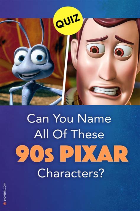 Quiz Can You Name Almost Every Single Pixar Character Pixar Characters