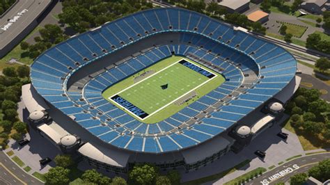 Bank Of America Stadium Seating Chart Visitors Side Two Birds Home