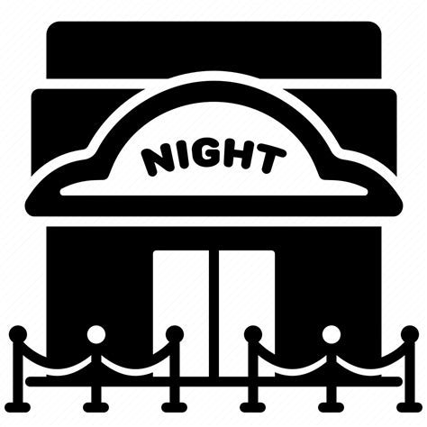 Building Night Nightclub Party Structure Icon Download On Iconfinder