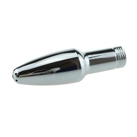 Metal Deep Vaginal Anal Cleaner Faucet Enema Shower Head Bathroom Rectal Syringe Butt Plug Anal