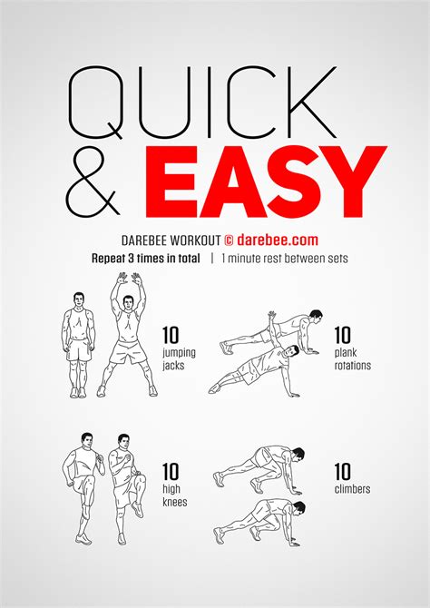 Quick And Easy Workout