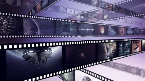 Loop Able Creative Animation Of Film Reels Stock Footage Video 2900722