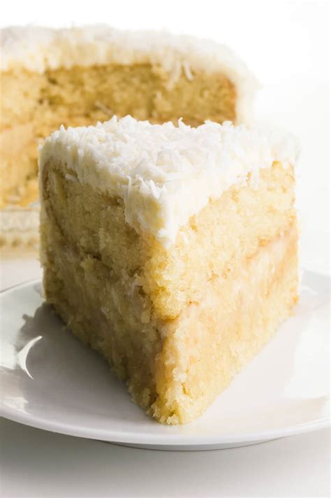 Dreamy Vegan Coconut Cake With Cashew Cream Filling Namely Marly