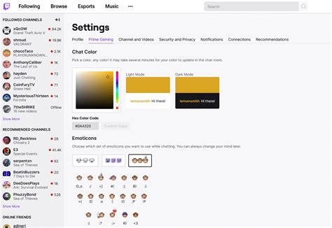 How To Change The Color Of Your Name On Twitch