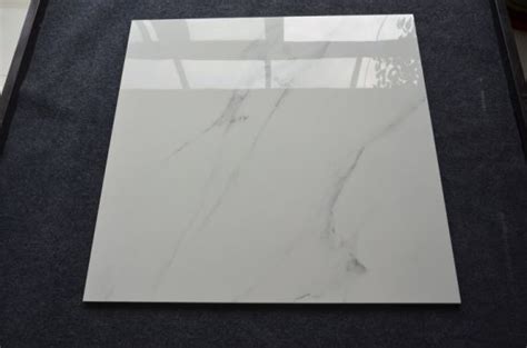 China Mediterranean Style White Marble 60x60 Tiles Price In The