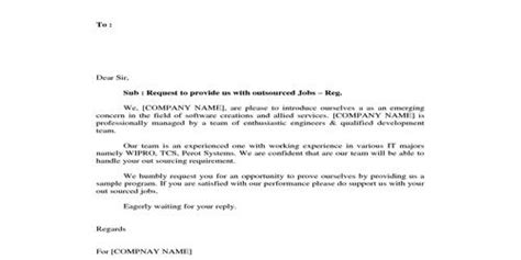 Sample Job Request Letter Assignment Point Vrogue
