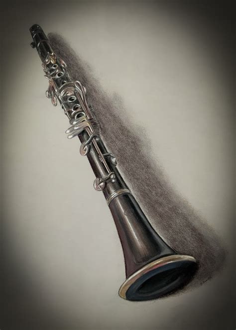 Clarinet Art Musical Instrument Print Greetings Card Etsy 日本