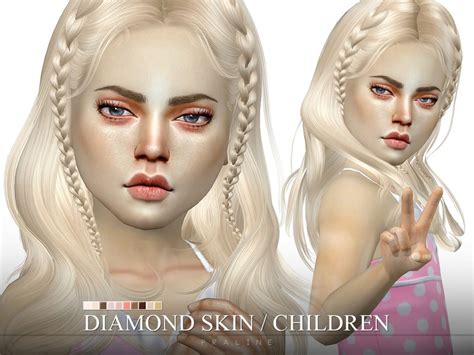 Diamond Skin Kids The Sims 4 Catalog
