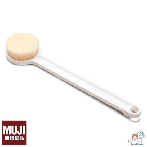 Promo Muji Shower Brush Sikat Mandi Untuk Badan Diskon 23 Di Seller