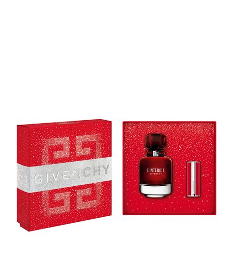 Givenchy Linterdit Rouge Fragrance T Set 50ml Harrods Uk
