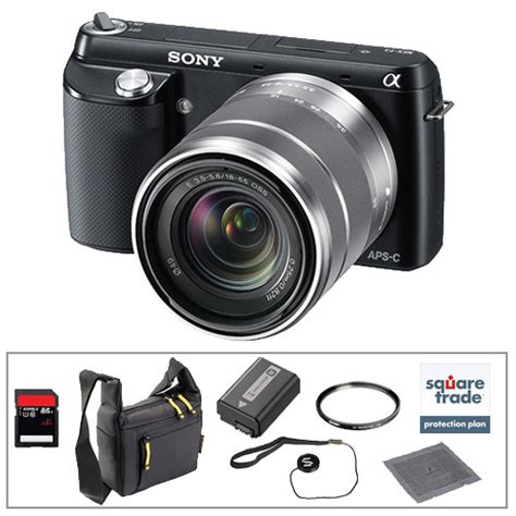 Sony Alpha Nex F3 Mirrorless Digital Camera With 18 55mm Lens