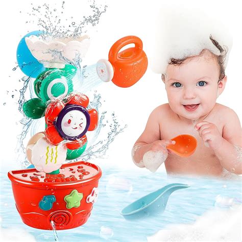 Bath Toys For Toddlers 2 3 Vicia Flower Baby Bath Toys For 18 Month