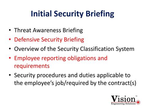 Ppt Nispom Chapter 3 Security Training And Briefings Powerpoint