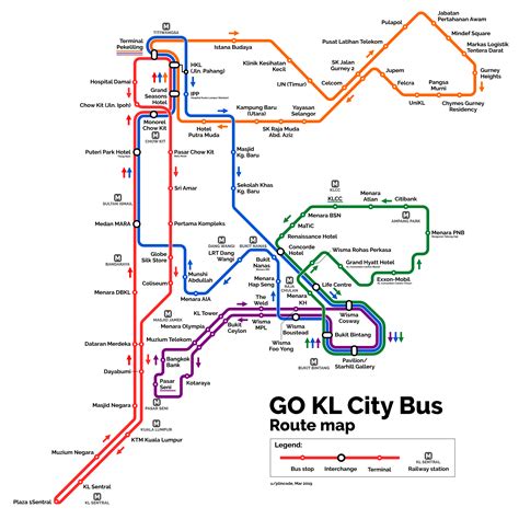 Go kl city bus is. GO KL City Bus (with Orange Line) : malaysia