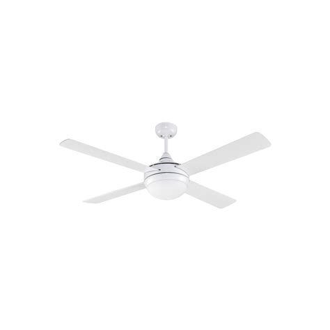 Fitting a ceiling fan into your existing home décor is easy with all of the. Ceiling fan with Light 132cm Millar White - CristalRecord