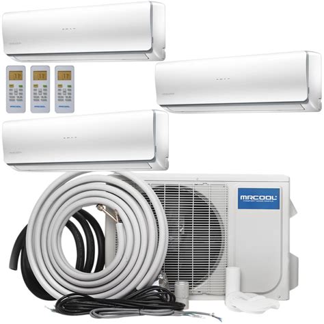 Some through the wall air conditioners offer both cooling and heating functions. Celiera 24,000 BTU (2 Ton) Ductless Mini Split Air ...