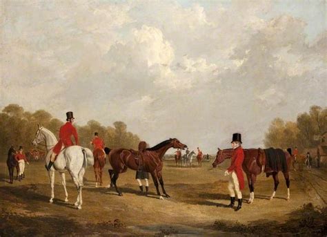 The Meet Painting John Frederick Herring Sr Oil Paintings