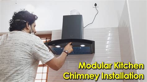 Modular Kitchen Chimney Kitchen Chimney Installation By Technician