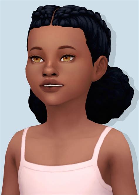 Requests Closed🔮 Sims 4 Black Hair Sims 4 Children Sims Hair