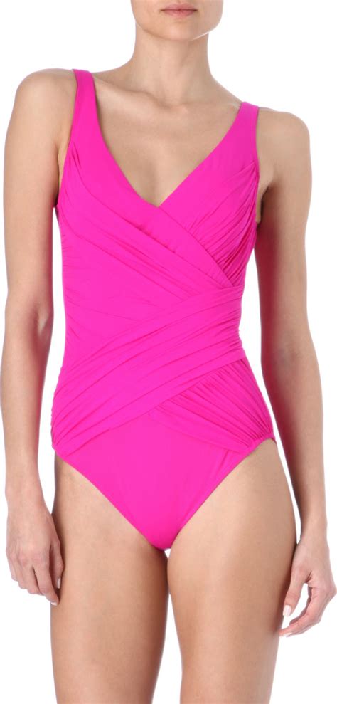 Gottex Beach Goddess Swimsuit In Pink Lyst