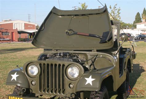1954 Willys M38a1 Military Jeep Jeeps M38 A1 Vehicle Willy