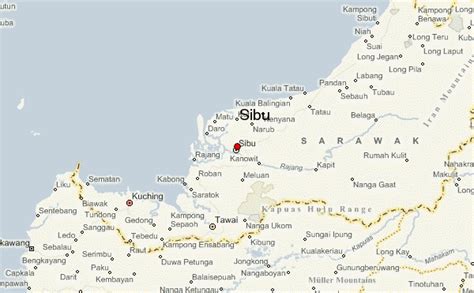 Sibu Sarawak Map