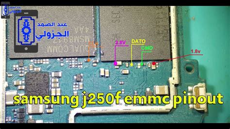 There is a way to write the dump file into j100h ds ? التوصيلات الصحيحة لاصلاح عطل البوت samsung j250f jtag ...