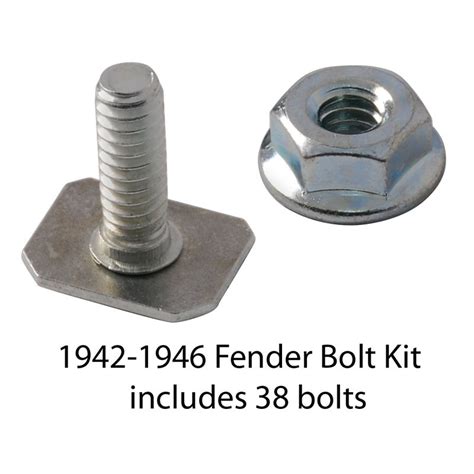 Fender Bolt For 1942 46 Ford Cars Dennis Carpenter Ford Restorations