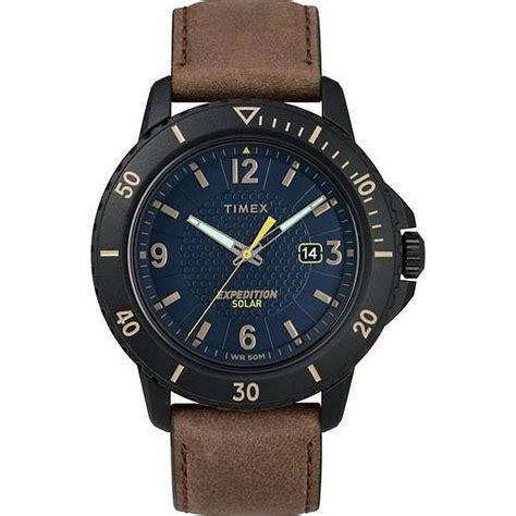 Timex Mens Timex Military Expedition Solar Powered Watch Tw4b14600