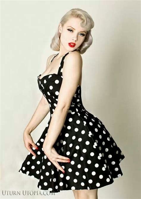 polka dot dress pinup style pinup girl style research pinterest betty boop lunares y