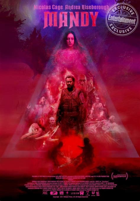 Poster For Panos Cosmatos Mandy Starring Nicolas Cage Ganiveta