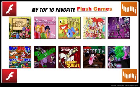 My Top 10 Favorite Flash Games By Pharrel3009 On Deviantart