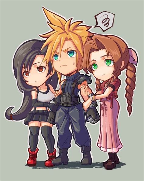 Aerith X Tifa X Cloud X Final Fantasy Vii April 2020 Final Fantasy