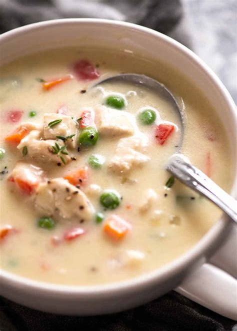 Creamy Healthy Soup Just 45 Calories Recipetin Eats