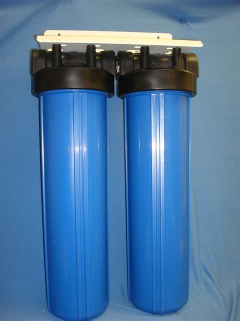 Gac 10 pentek 2 pentair water. Whole House Filter - Dual, 20" BB - Blue Housing - 1 ...