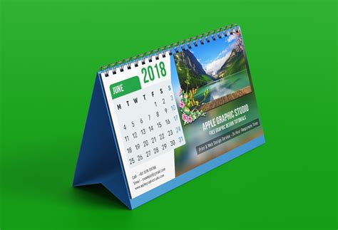 Check Out My Behance Project Desk Calendar Design