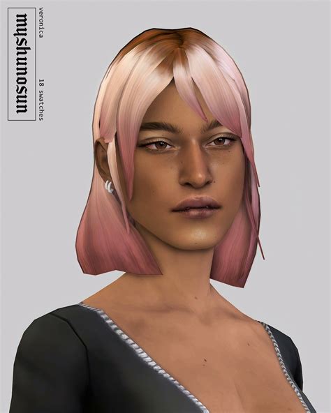Veronica Hair In 2021 The Sims 4 Skin Sims 4 Skin Sims 4 Cas Cc Vrogue