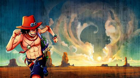 One Piece Anime Portgas D Ace Yoshairo Wallpapers Hd Desktop