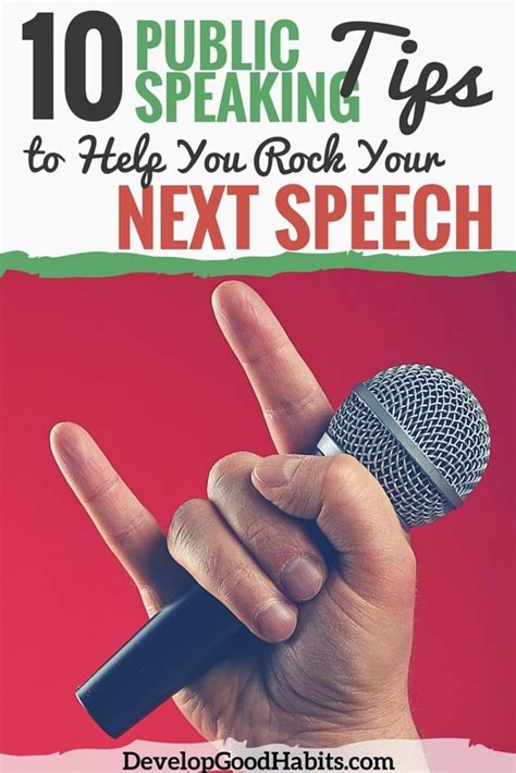 10 Public Speaking Tips For Your Next Speech