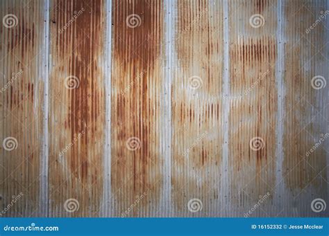 Rusted Metal Wall Stock Photo Image Of Line Background 16152332