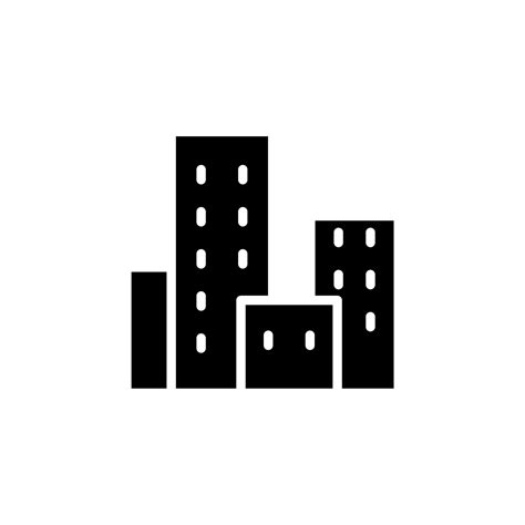 City Icon Vector Art Icons And Graphics For Free Download