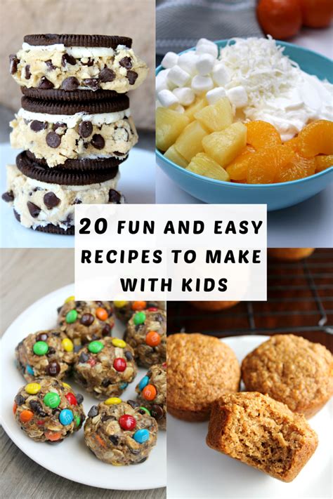 2O Fun And Easy Recipes To Make With Kids 