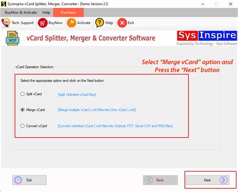How To Splitmergeconvert Vcard Vcf Contact Files