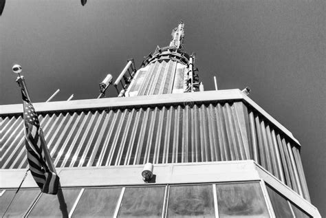 New York City September 2015 The Top Of Empire State Building In New