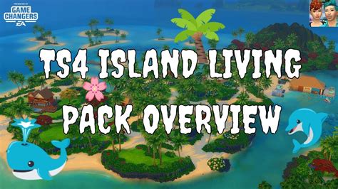 Sims 4 Island Living Expansion Pack Overview Video Youtube